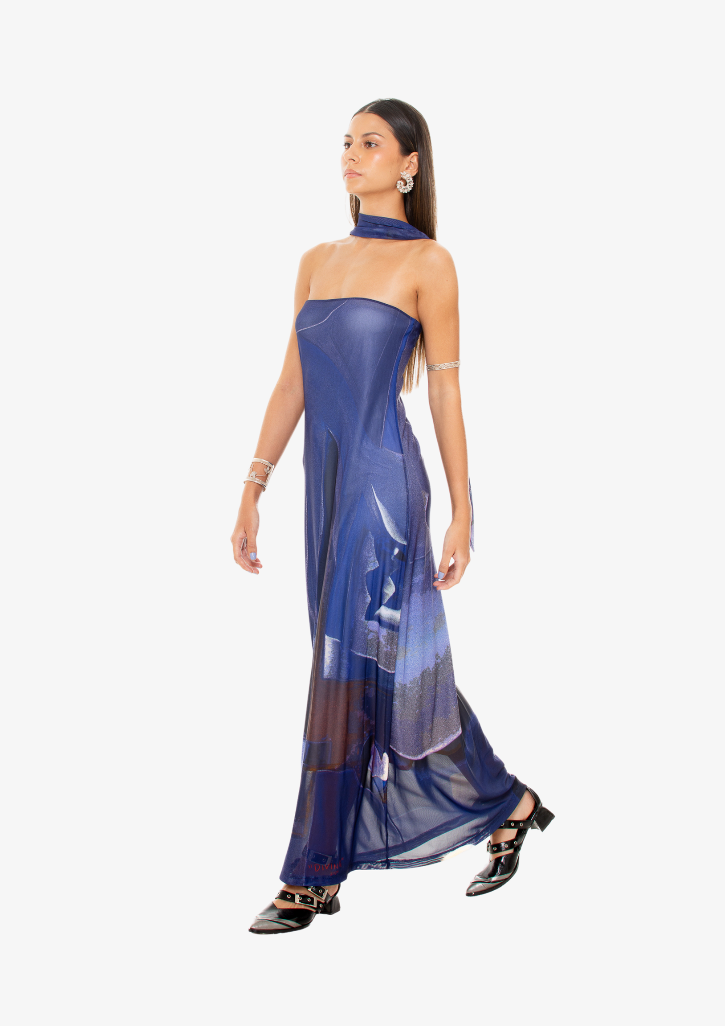 'Diving' Artwork Dress