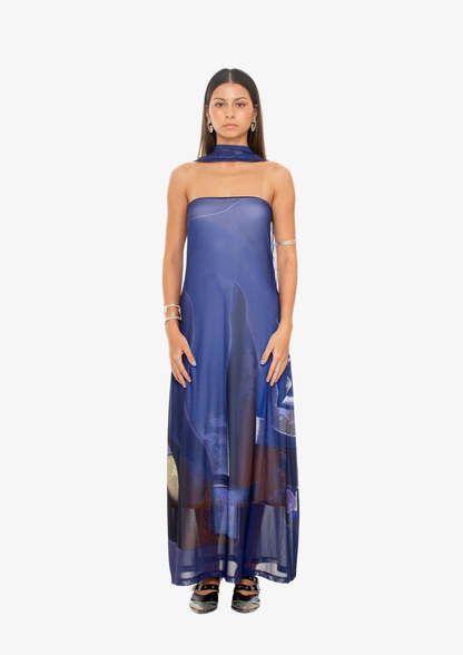 'Diving' Artwork Dress