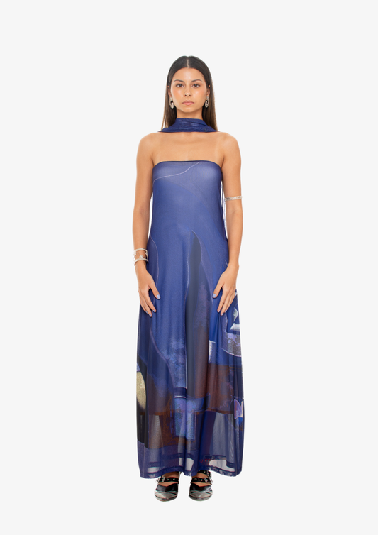 'Diving' Artwork Dress