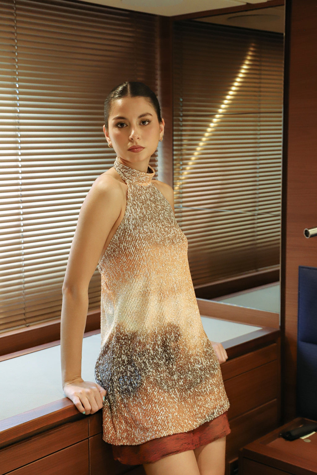 Sequins Mini Dress - October