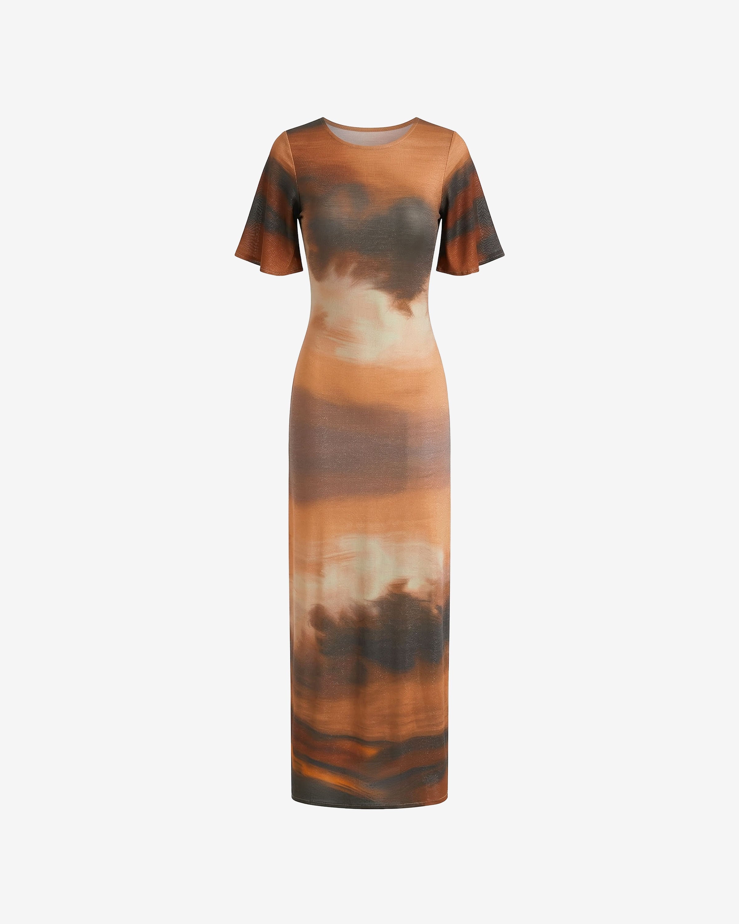 Vestido de manga corta