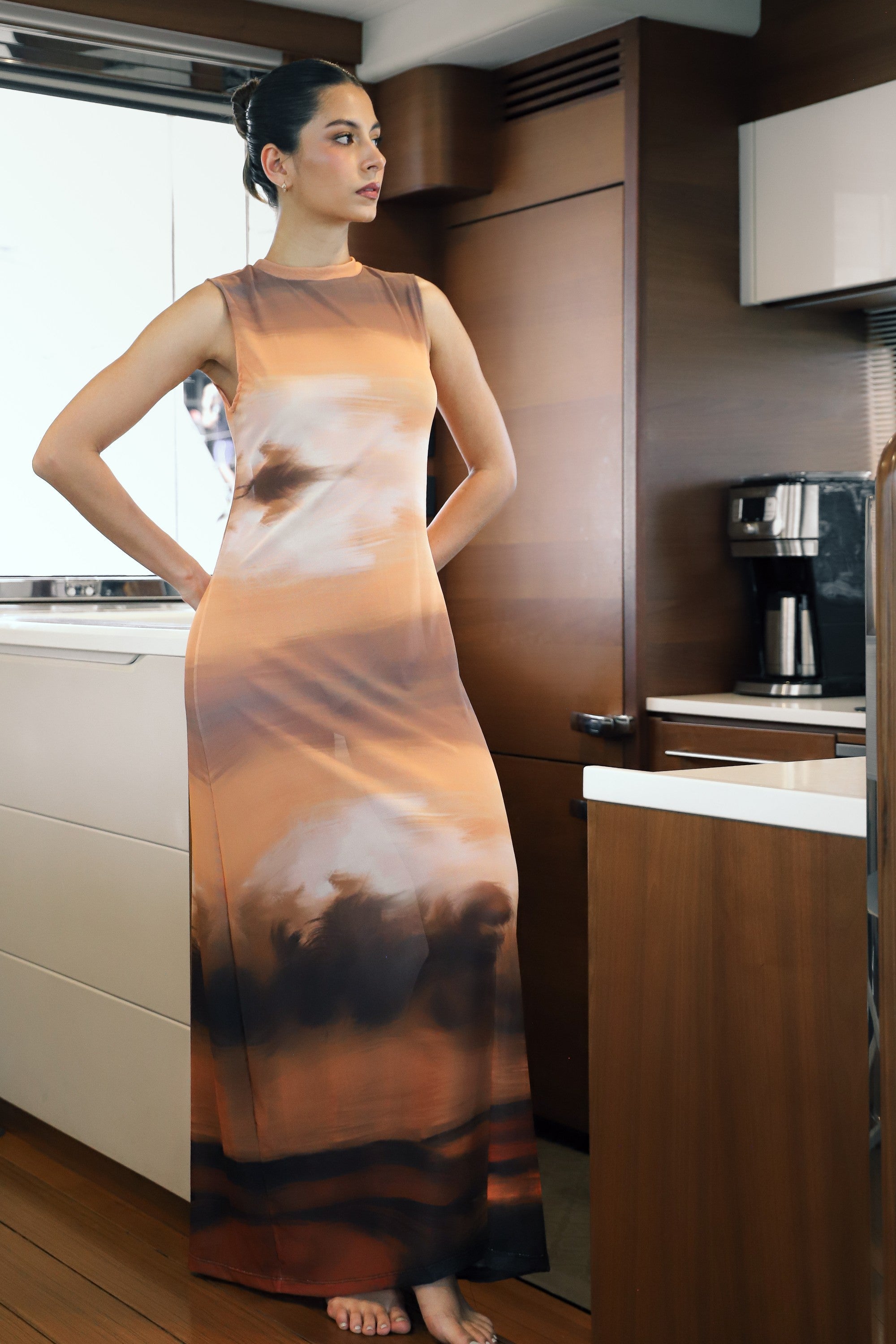 Mesh Tank Dress - October