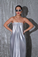 Load image into Gallery viewer, The Liquid Silver Dress

