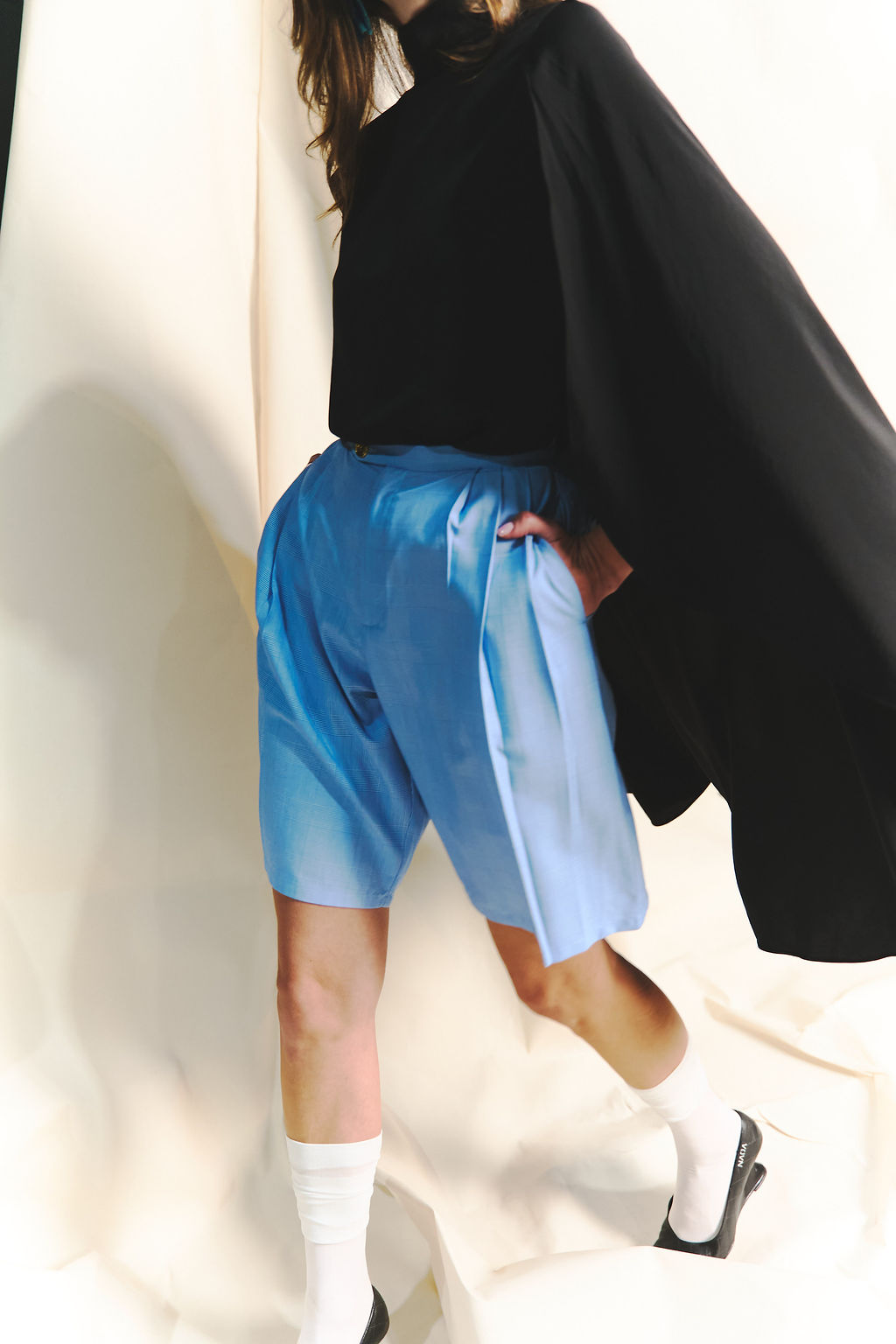 Sky Blue Agenda Shorts