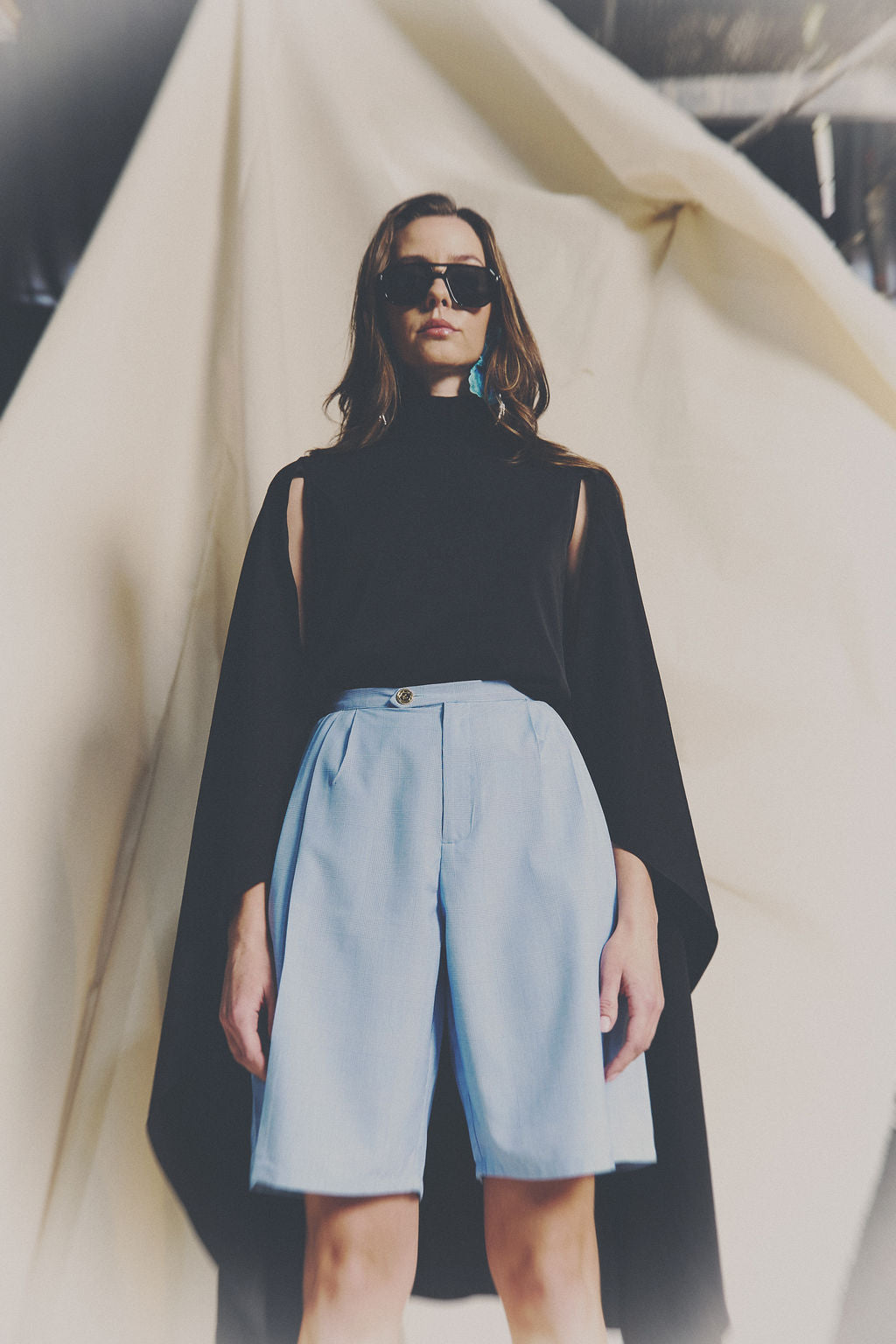 Sky Blue Agenda Shorts