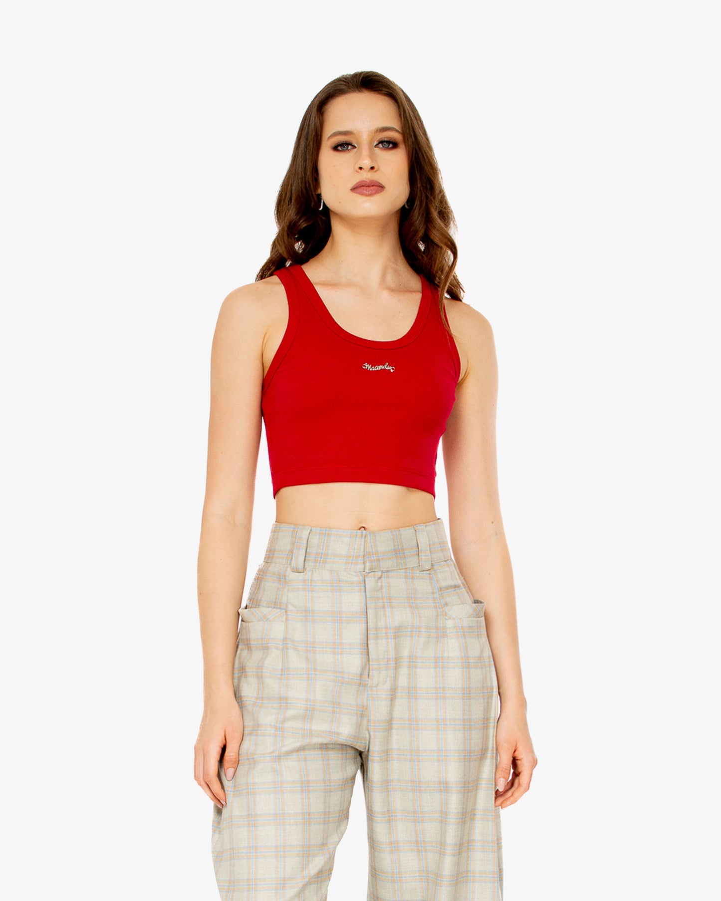 Heavyweight Red Cotton Top