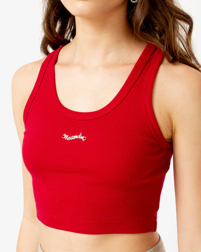 Heavyweight Red Cotton Top