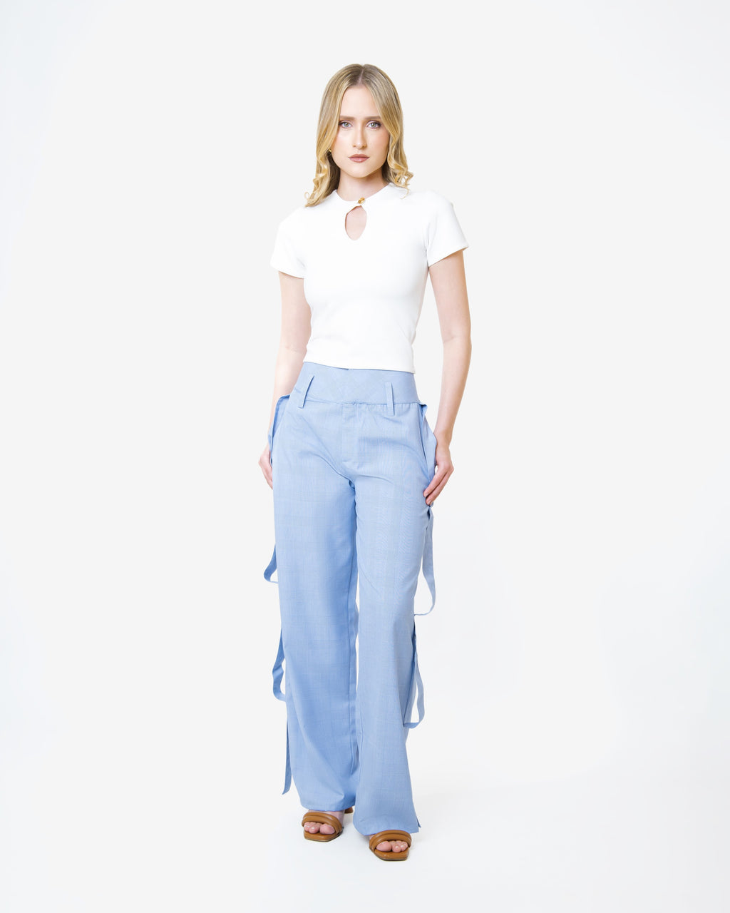 Sky Blue Axis Pants