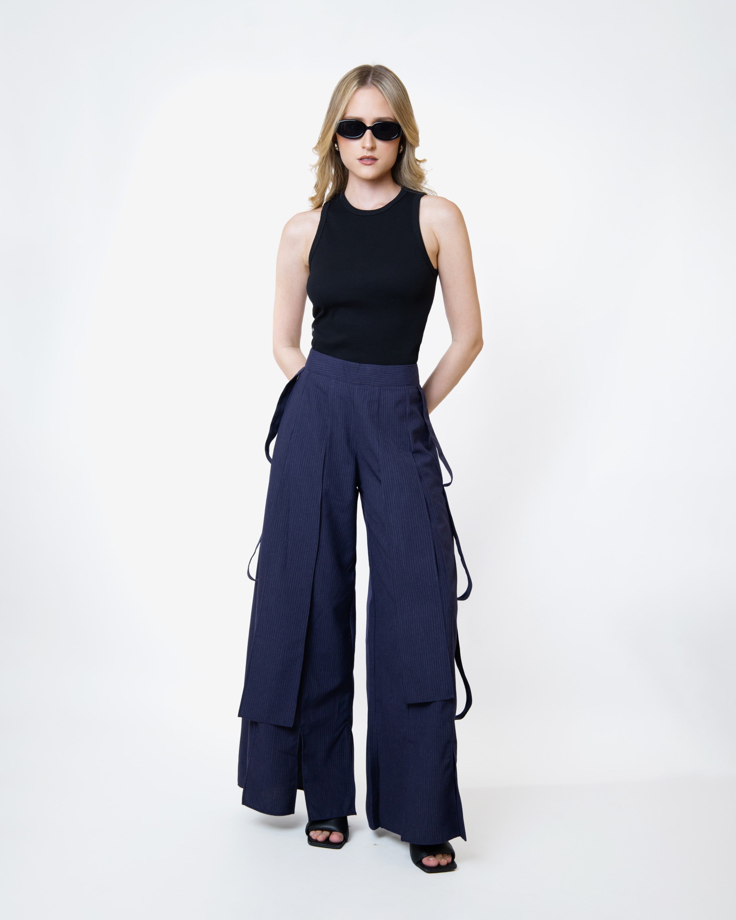 Navy Motion Pants