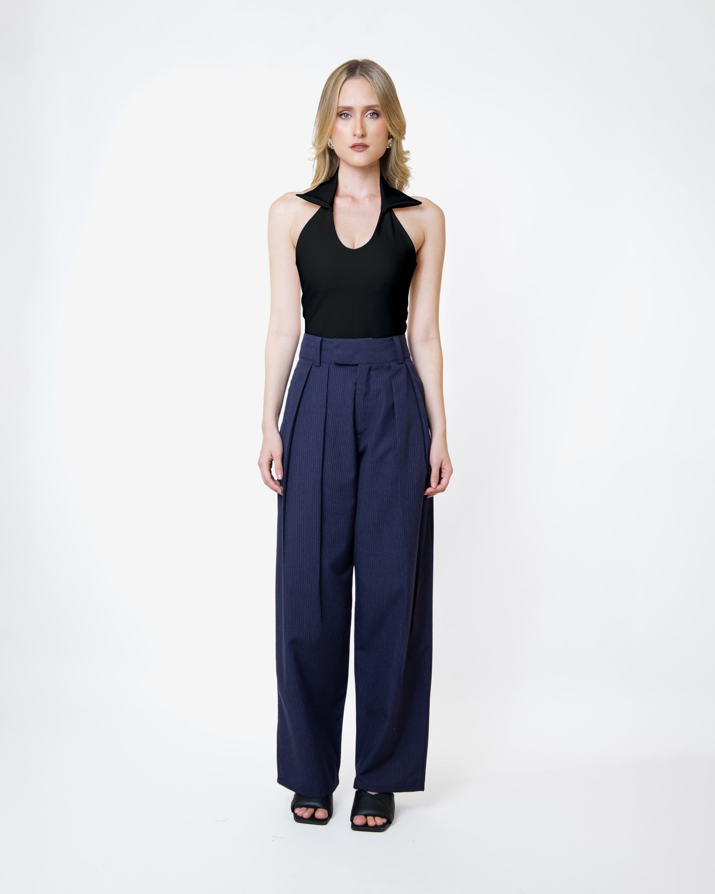 Office Pants Navy