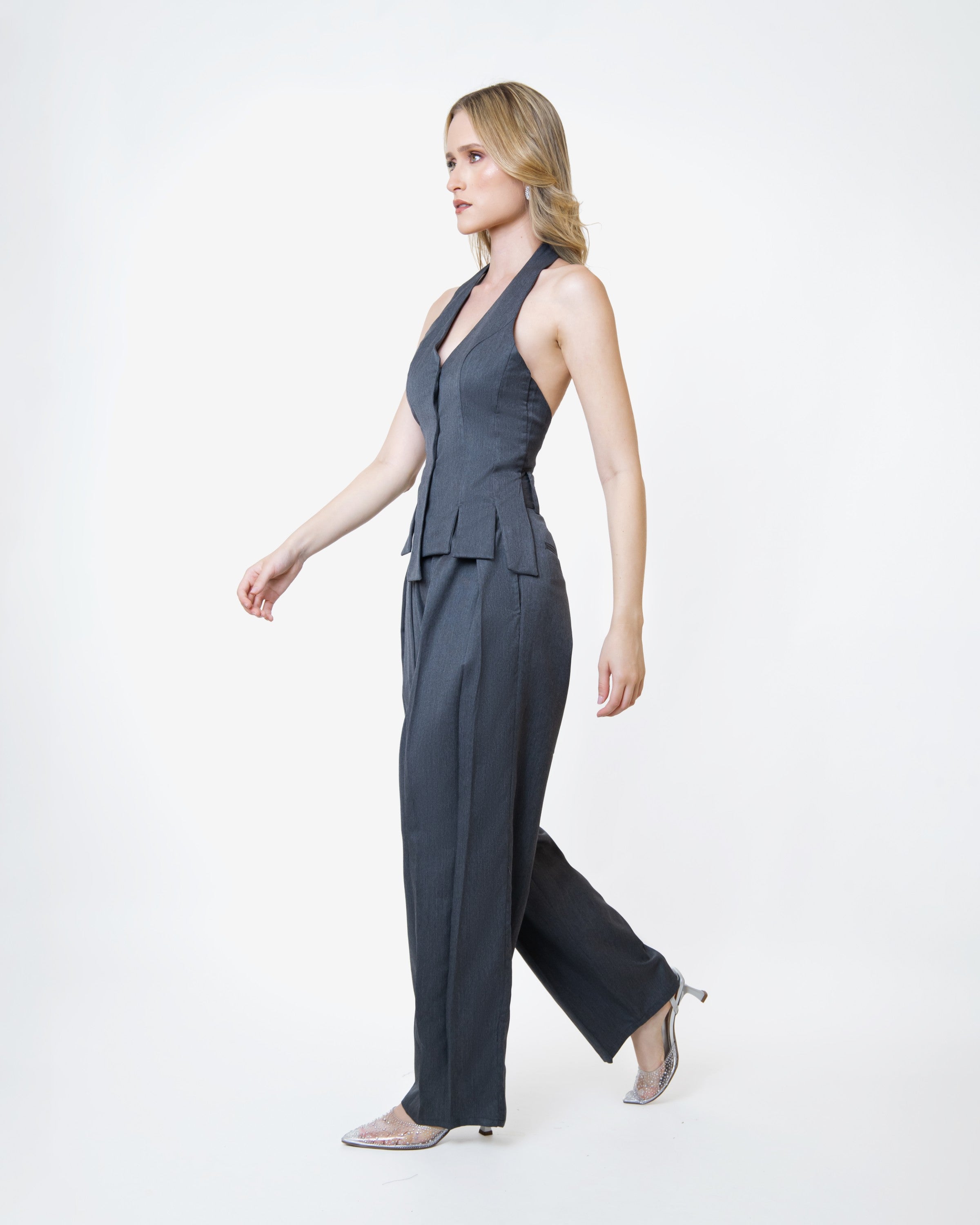 Office Pants Dark Gray