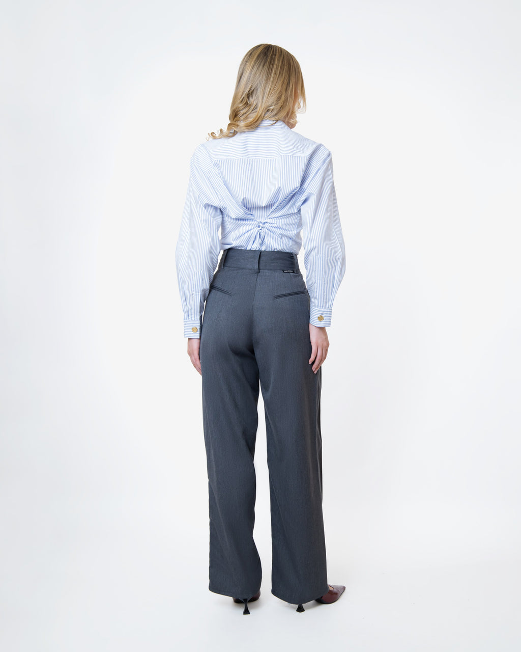 Office Pants Dark Gray