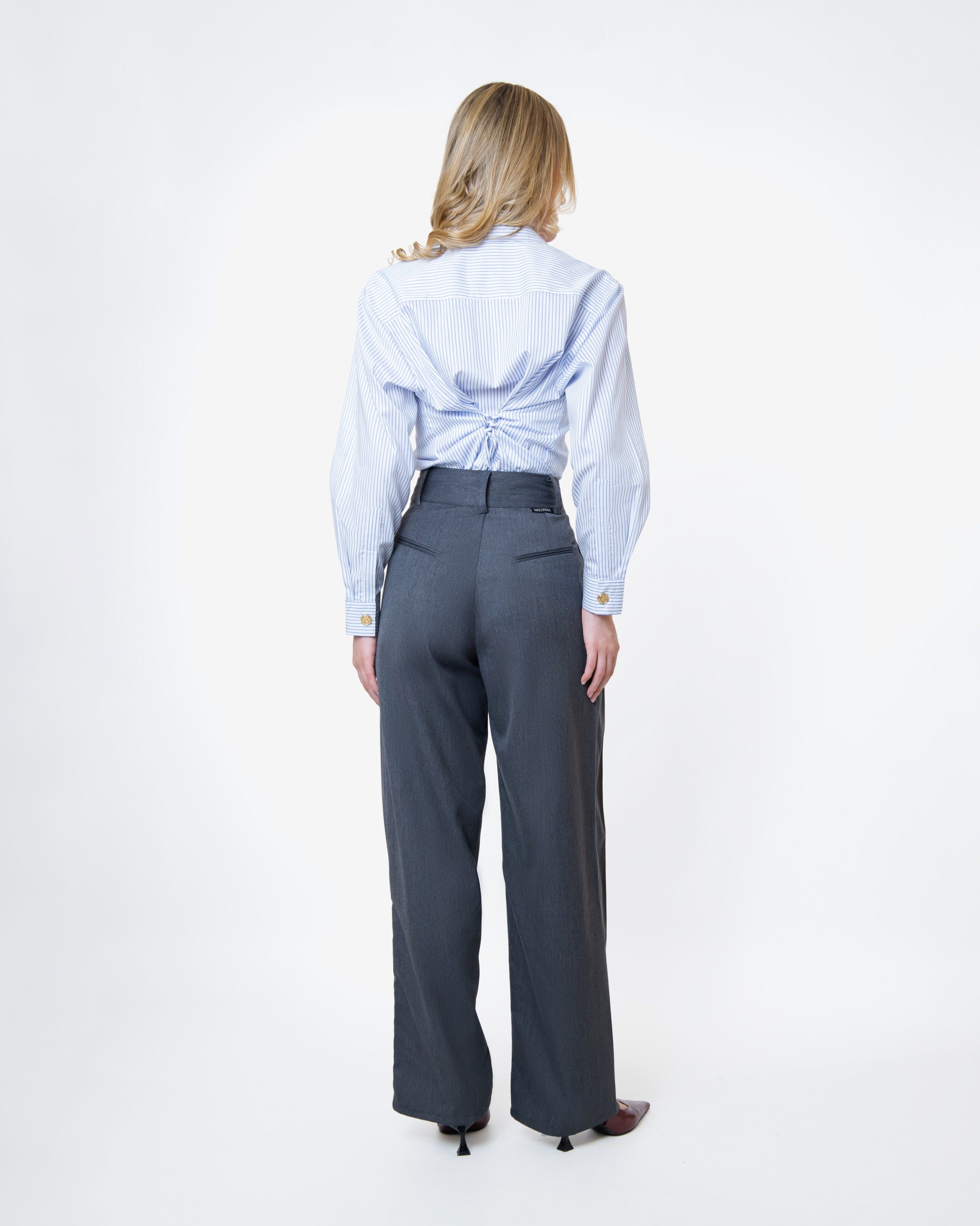 Office Pants Dark Gray