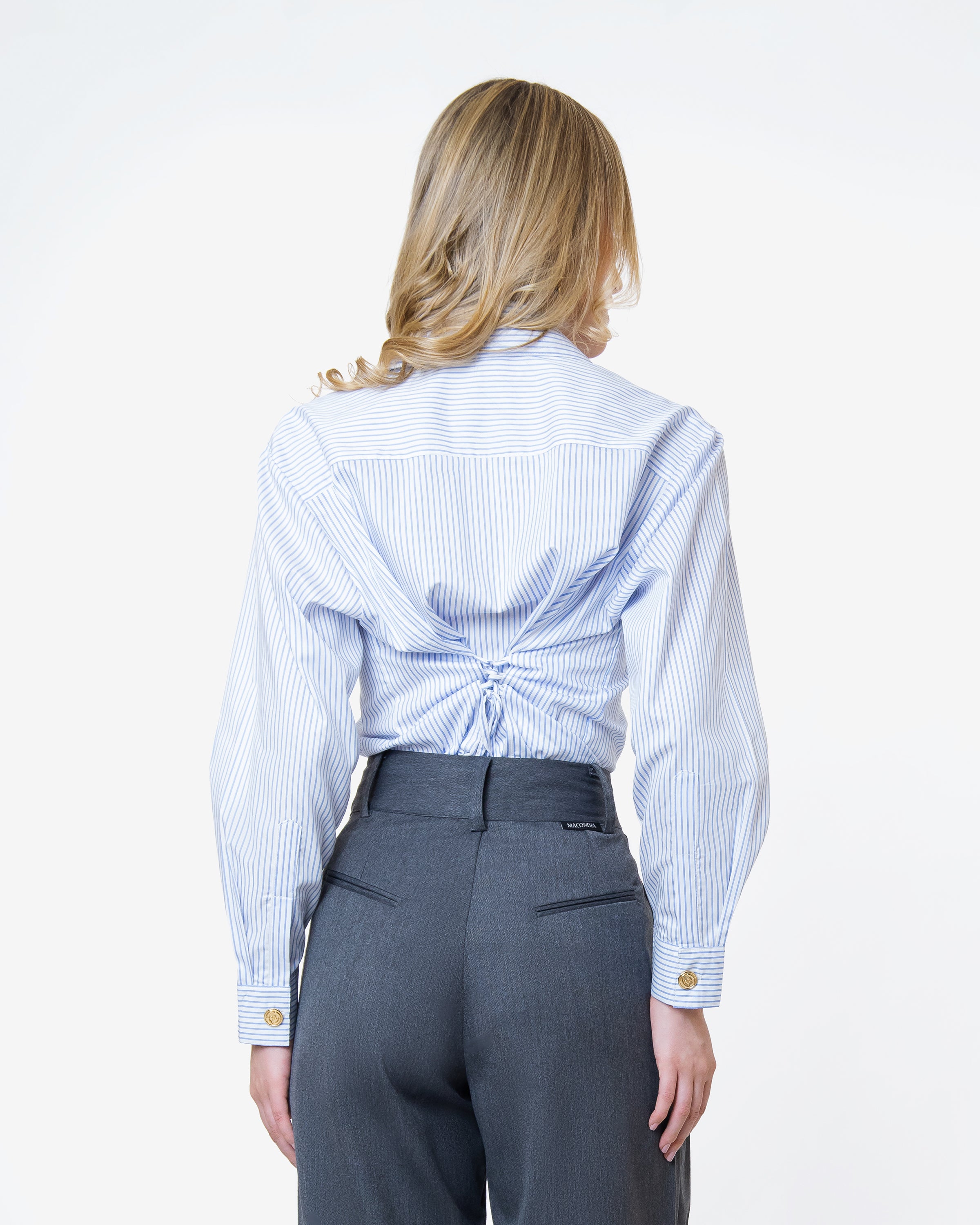 Stripes Studio Shirt Lace-Up