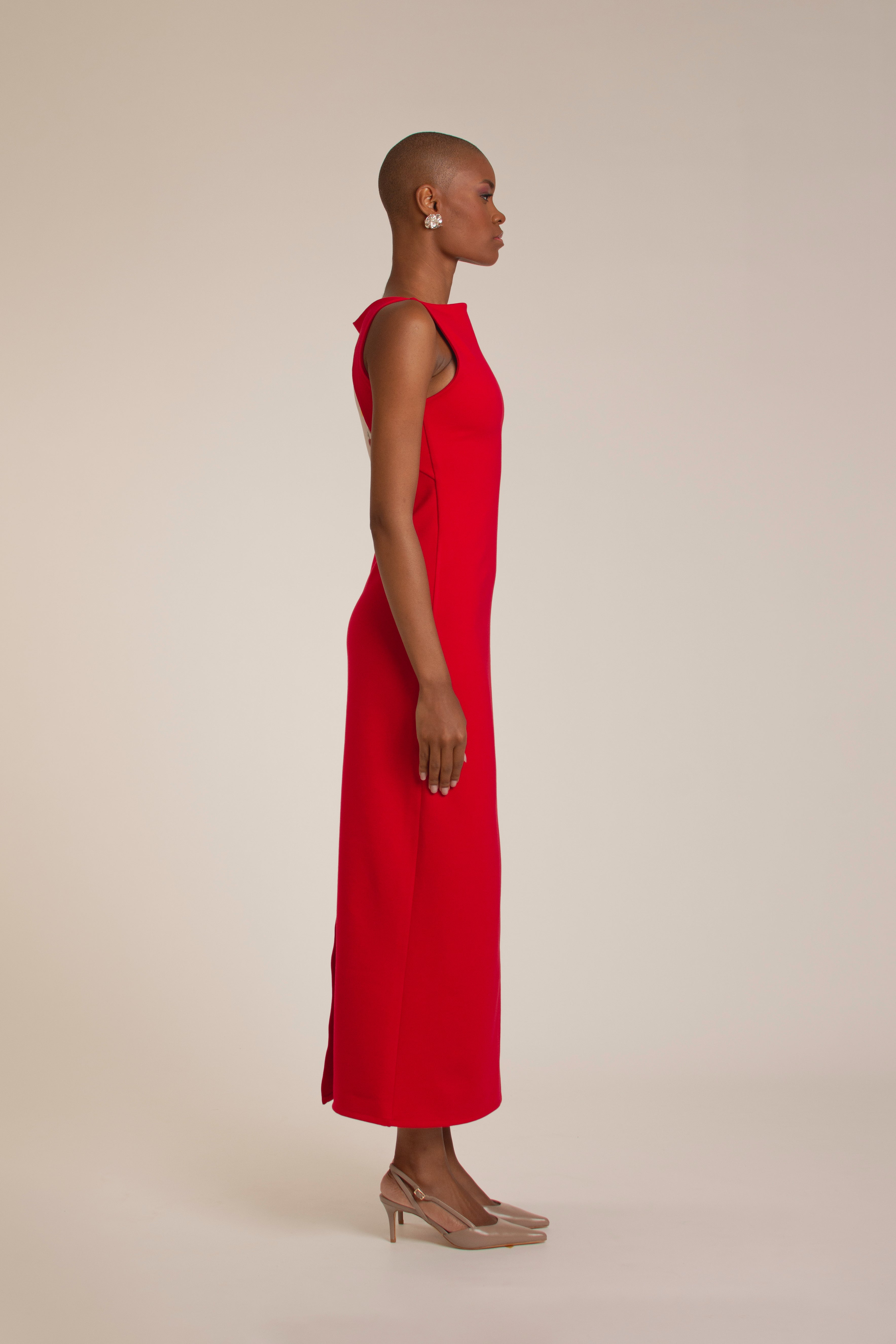 Essential Red Long Dress