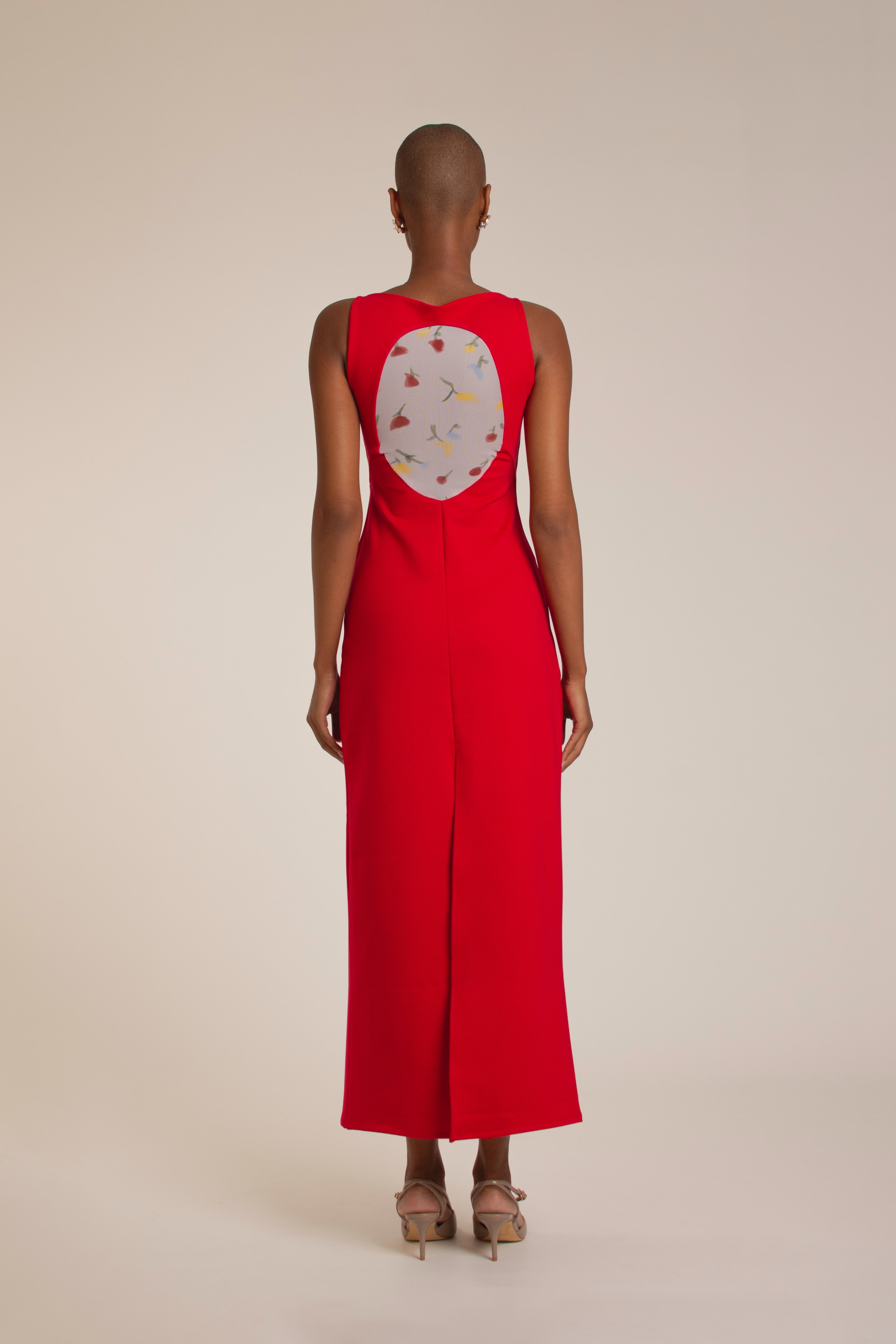 Essential Red Long Dress