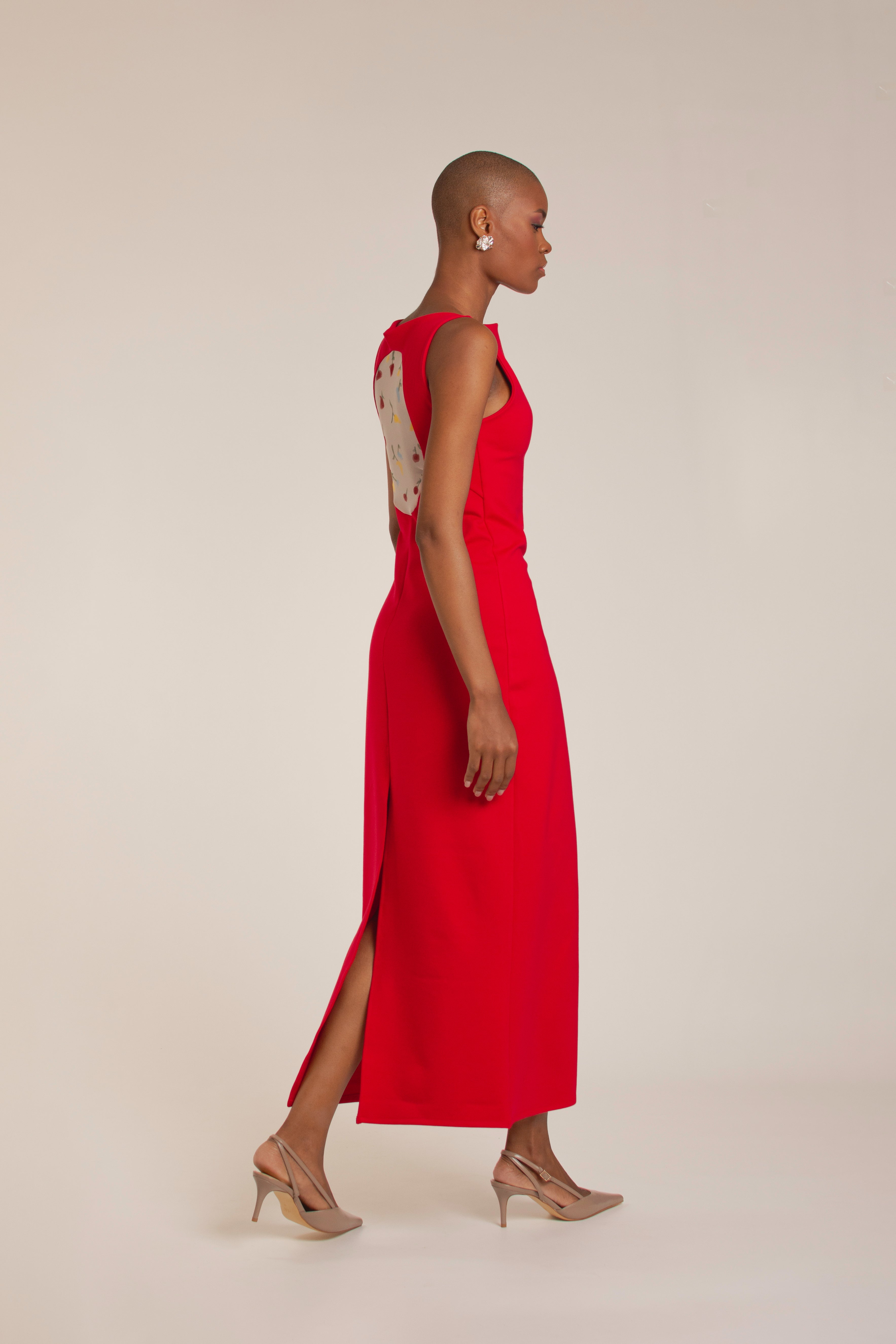 Essential Red Long Dress
