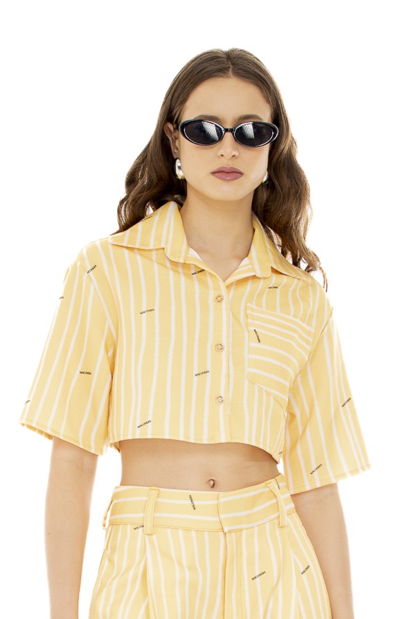 Yellow Stripes Shirt