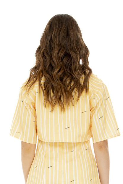 Yellow Stripes Shirt