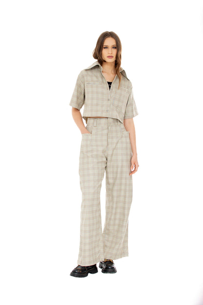 Premium Checkered Pattern Pants