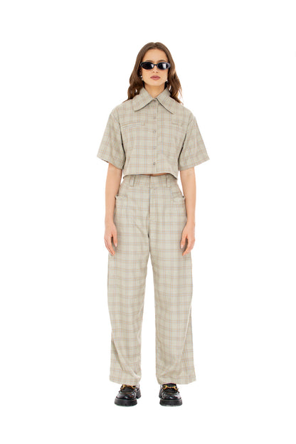 Premium Checkered Pattern Pants