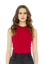 Load image into Gallery viewer, Heavyweight Red Cotton Tank

