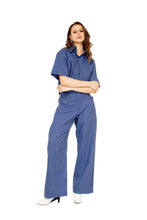 Load image into Gallery viewer, Premium Blue Stripes Pant

