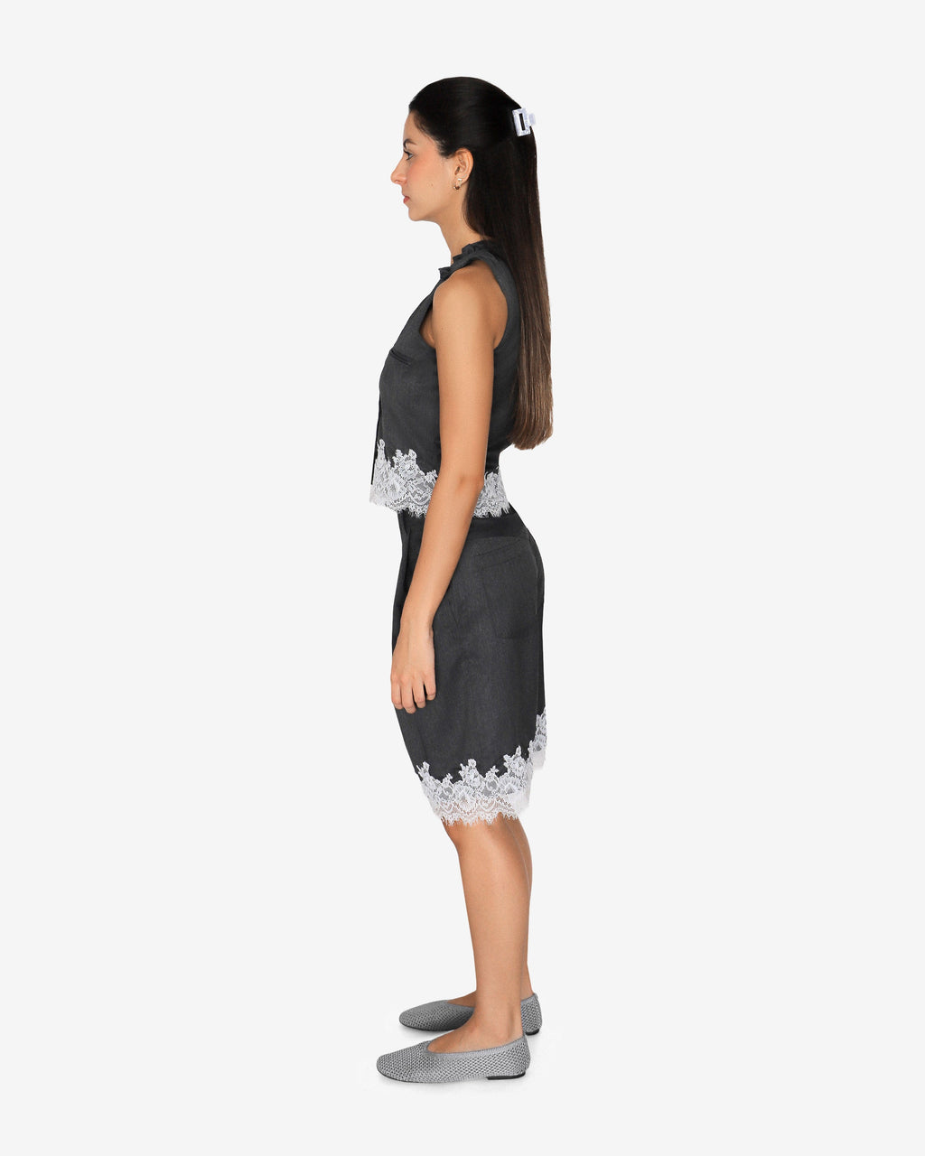 Dusk Lace Vest