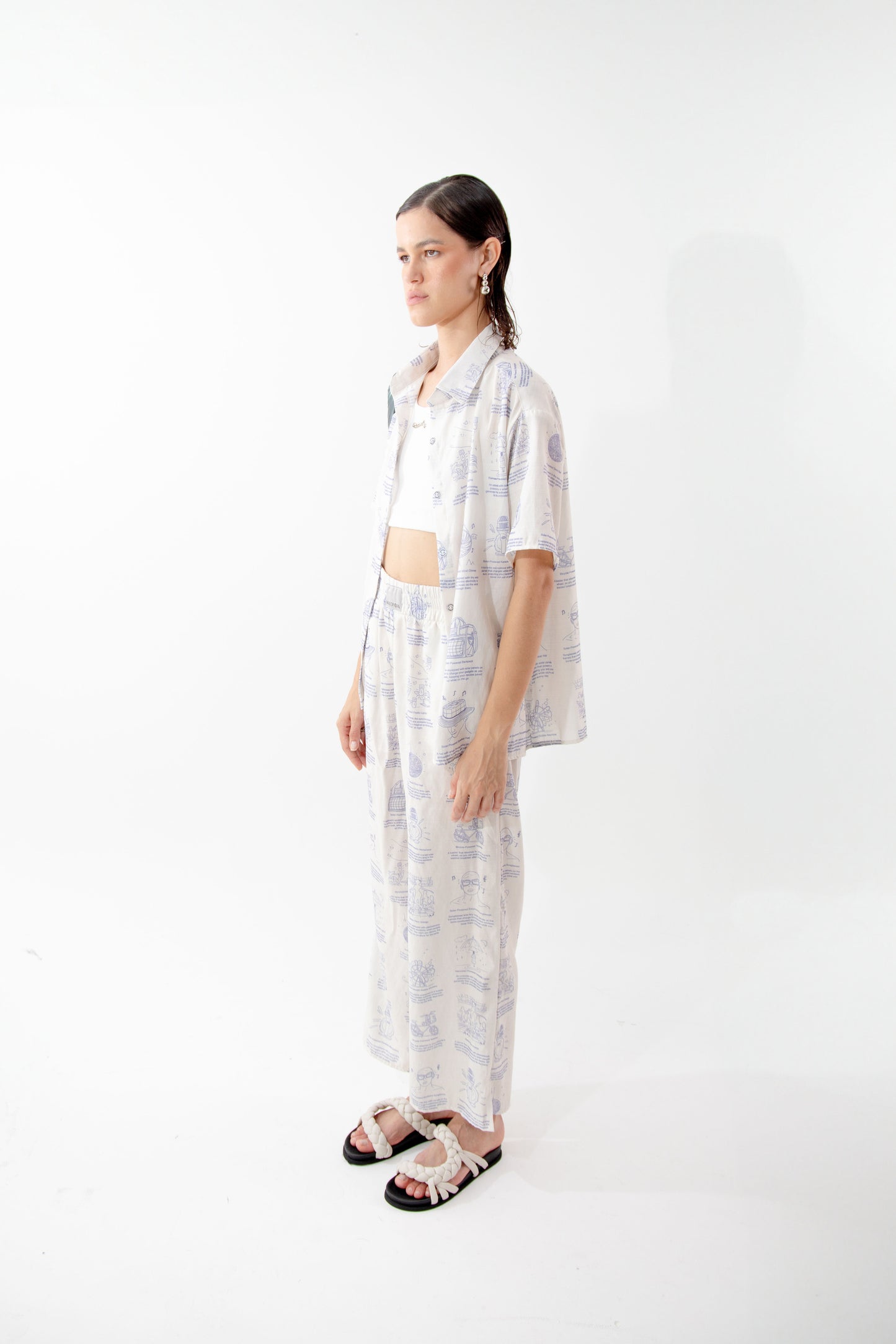 THE ‘PATENTS’ RAYON PANT