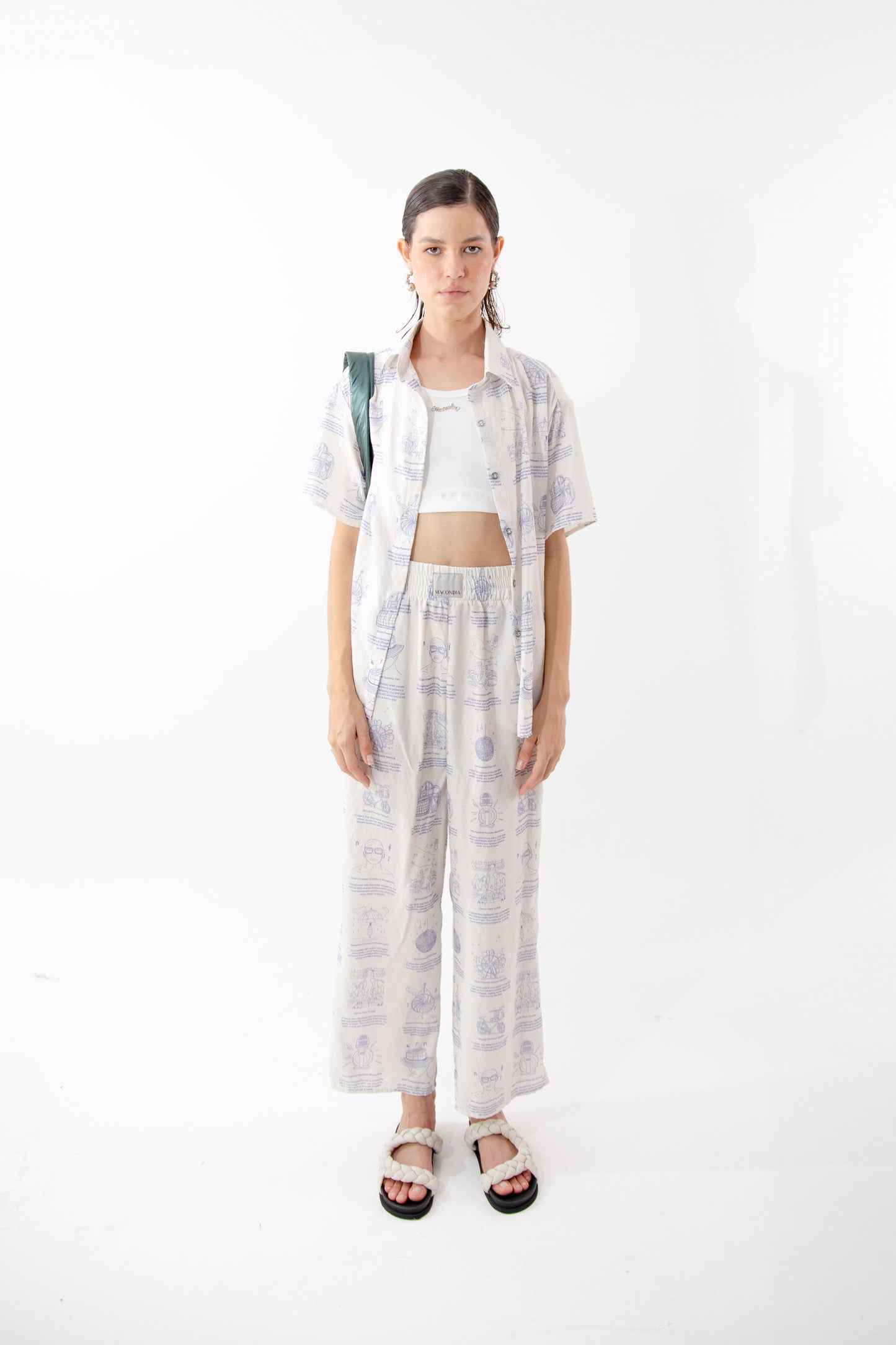 THE ‘PATENTS’ RAYON PANT