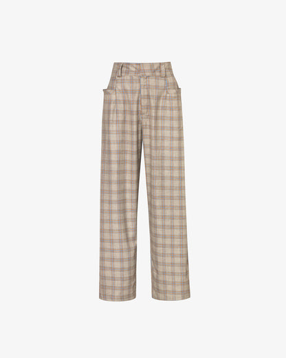 Premium Checkered Pattern Pants