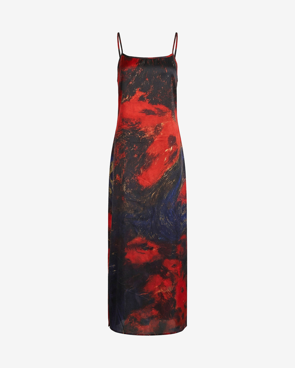 Slip Dress - Red Roses