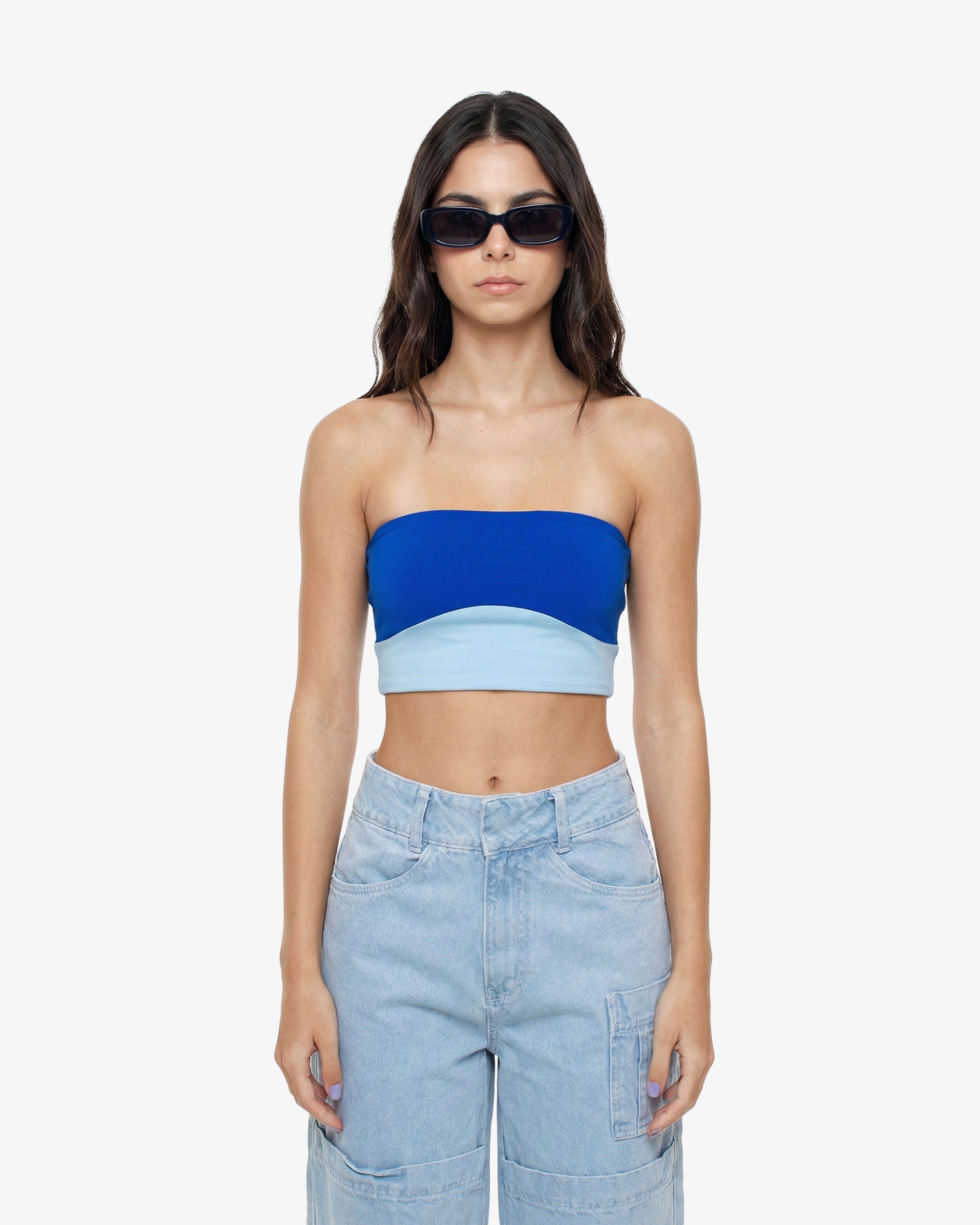 'Contrasts' Top in Pacific Blue