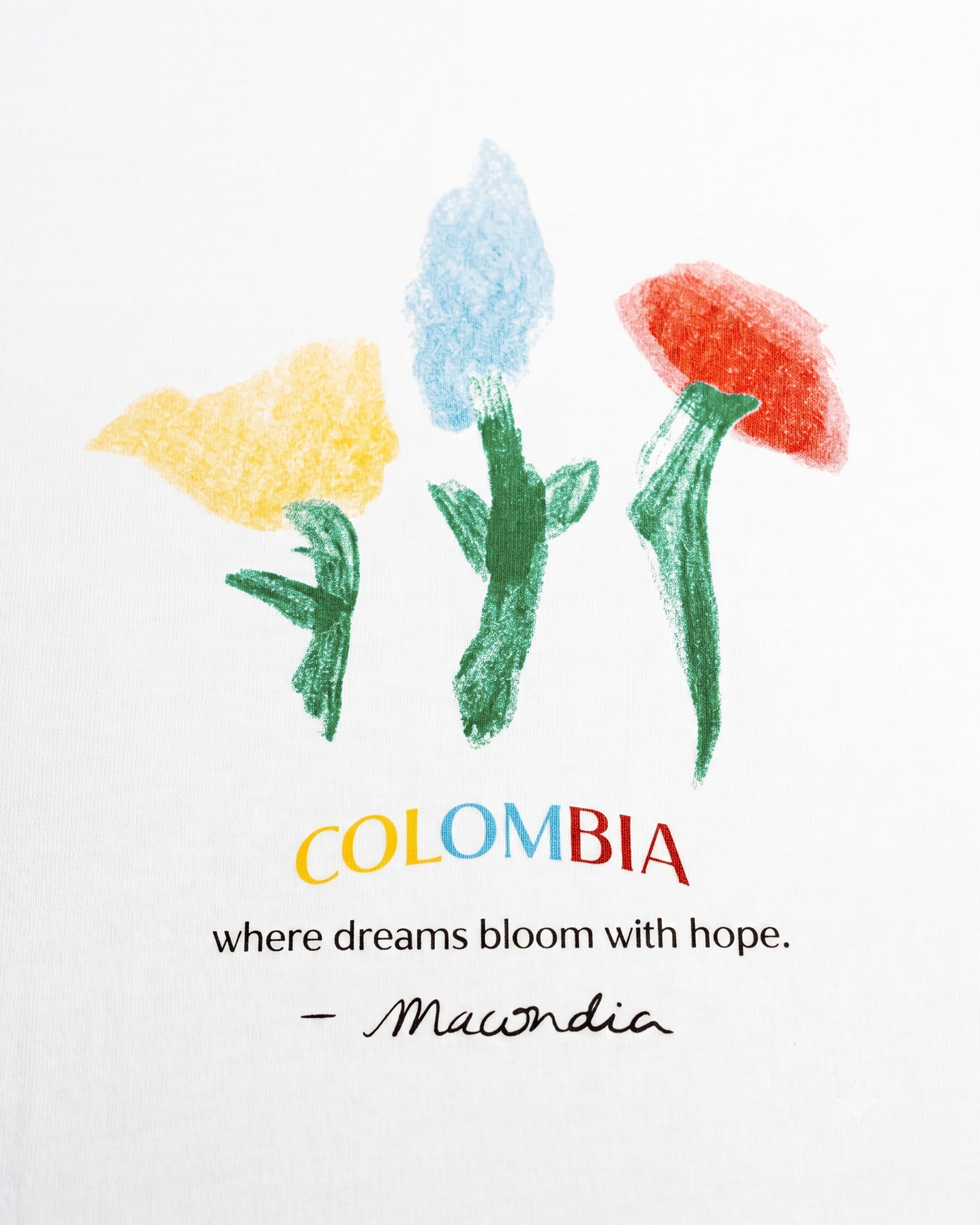 T-Shirt "No Rain of Flowers" Edición Colombia