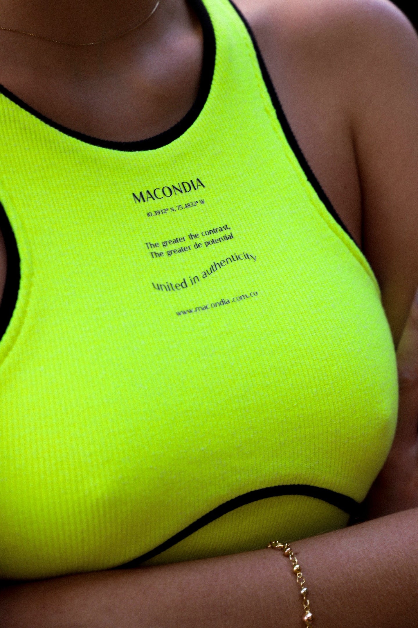 Tank Top Citrus Green